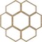 Ekena Millwork Florin Wood Fretwork Pierced Ceiling Medallion, Birch, 22"OD x 7 3/4"ID x 3/8"T CMWP22X22X0375FOBI - alternate 2